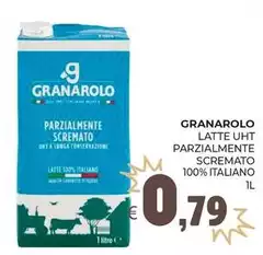Granarolo - Latte UHT Parzialmente Scremato 100% Italiano Granarolo - Latte UHT Parzialmente Scremato 100% Italiano