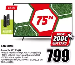 Samsung - Smart Tv 75" 75q7f