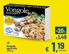 Vongole Sgusciate Vongole Sgusciate