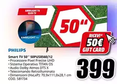 Philips - Smart TV 50" 50PUS8560/12