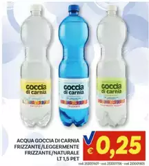 Carnia - Acqua Goccia Di Frizzante/Leggermente Frizzante/Naturale Carnia - Acqua Goccia Di Frizzante/Leggermente Frizzante/Naturale