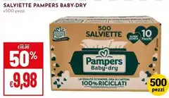 Pampers - Salviette Baby-Dry Pampers - Salviette Baby-Dry