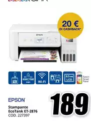 Epson - EcoTank ET-2876 Epson - EcoTank ET-2876