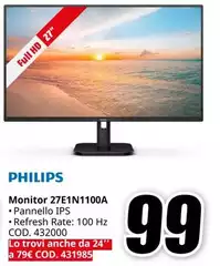 Philips - Monitor 27E 1N1100A