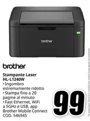 Brother - Stampante Laser HL-L1240W Brother - Stampante Laser HL-L1240W