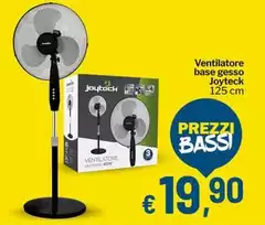 Joyteck - Ventilatore Base Gesso Joyteck - Ventilatore Base Gesso