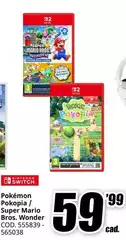 Nintendo - Pokemon Pokemon Pokemon / Pokemon Super Mario Bros. Wonder Nintendo - Pokemon Pokemon Pokemon / Pokemon Super Mario Bros. Wonder