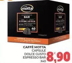 Caffè motta - Capsule Dolce Gusto Espresso Bar Caffè motta - Capsule Dolce Gusto Espresso Bar