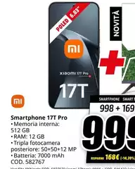 Xiaomi - Smartphone 17t Pro