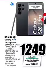 Samsung - Smartphone Galaxy S26 Ultra