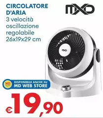 Mxd - Circolatore D'Aria Mxd - Circolatore D'Aria