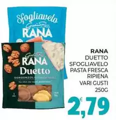 Rana - Duetto Sfogliavelo Pasta Fresca Ripiena Rana - Duetto Sfogliavelo Pasta Fresca Ripiena