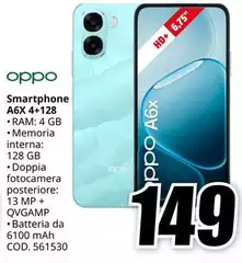 Oppo - Smartphone A6X 4+128 Oppo - Smartphone A6X 4+128