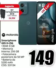 Motorola - Cartabatteria 30 W Motorola - Cartabatteria 30 W