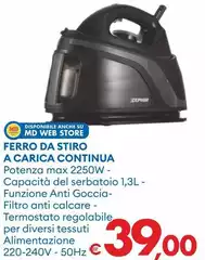 Ferro Da Stiro A Carica Continua Ferro Da Stiro A Carica Continua