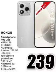 Honor - Smartphone 400 Lite