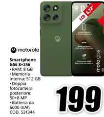 Motorola - Smartphone G56 8+256