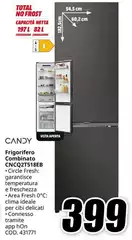 Candy - Frigorifero Combinato Cnq2751eb Candy - Frigorifero Combinato Cnq2751eb