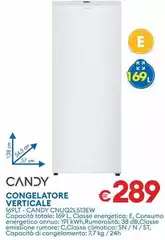 Candy - Congelatore Verticale Candy - Congelatore Verticale