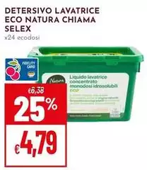 Selex - Detersivo Lavatrice Eco Natura Chiama