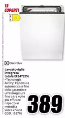 Electrolux - EES47325L Lavastoviglie Integrita Electrolux - EES47325L Lavastoviglie Integrita