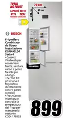 Bosch - Frigorifero Combinato Da Ribera Instalizante Bosch - Frigorifero Combinato Da Ribera Instalizante