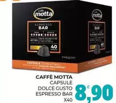 Caffè motta - Capsule Dolce Gusto Espresso Bar Caffè motta - Capsule Dolce Gusto Espresso Bar