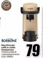 Caffe borbone - Macchina Per Caffè In Cialde Simplymoon Caffe borbone - Macchina Per Caffè In Cialde Simplymoon