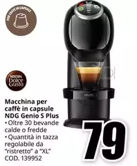 Nescafé - Macchina Per Caffè In Capsule NDG Genio S Plus Nescafé - Macchina Per Caffè In Capsule NDG Genio S Plus