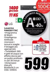 LG - Lavatrice FANX5011THKC LG - Lavatrice FANX5011THKC