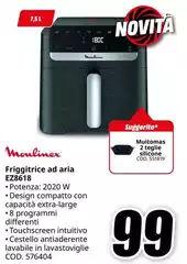 Moulinex - Friggitrice Ad Aria EZ8618 Moulinex - Friggitrice Ad Aria EZ8618