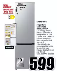 Samsung - Frigorifero Combinato Rb38c600t0sa Samsung - Frigorifero Combinato Rb38c600t0sa