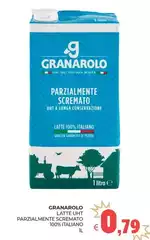 Granarolo - Latte UHT Parzialmente Scremato 100% Italiano Granarolo - Latte UHT Parzialmente Scremato 100% Italiano
