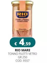Rio Mare - Tonno Filetti Vetro
