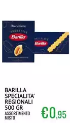 Barilla - Specialita' Regionali Barilla - Specialita' Regionali