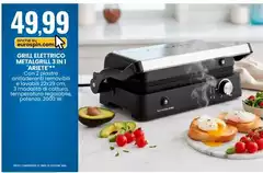 Ariete - Grill Metalghi 3 In 1