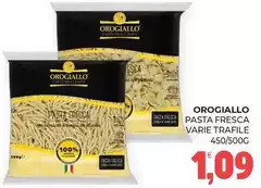 Orogiallo - Pasta Fresca Varie Trafile Orogiallo - Pasta Fresca Varie Trafile