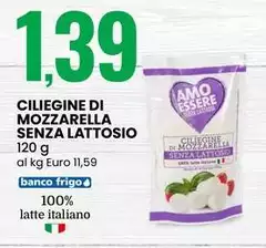 Ciliegine Di Mozzarella Senza Lattosio Ciliegine Di Mozzarella Senza Lattosio