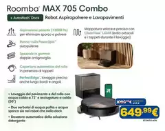 Roomba - Robot Aspirapolvere E Lavapavimenti Roomba - Robot Aspirapolvere E Lavapavimenti