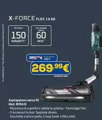 Boost - Aspirapolvere Senza Fil Mod. RH9A32 Boost - Aspirapolvere Senza Fil Mod. RH9A32
