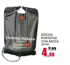 Doccia Portatile Con Sacca Doccia Portatile Con Sacca