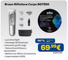 Braun - Rifinitore Corpo BG7550 Braun - Rifinitore Corpo BG7550