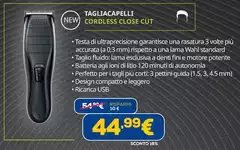 Tagliacapelli Cordless Close Cut Tagliacapelli Cordless Close Cut