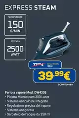 Beko - Ferro A Vapore Mod. DW4308