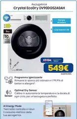 Luce - Crystal EcoDry DV90DG520A0AH Luce - Crystal EcoDry DV90DG520A0AH