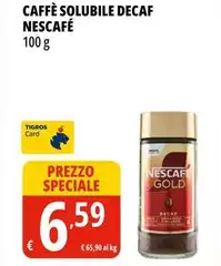 Nescafé - Caffè Solubile Decaf Nescafé - Caffè Solubile Decaf