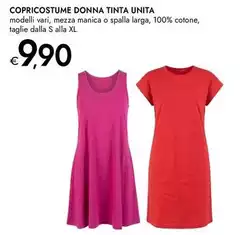 Copricostume Donna Tinta Unita Copricostume Donna Tinta Unita