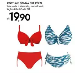 Costume Donna Due Pezzi Costume Donna Due Pezzi