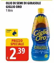 Giglio oro - Olio Di Semi Di Girasole