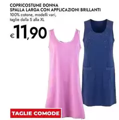 Copricostume Donna Spalla Larga Con Applicazioni Brillanti Copricostume Donna Spalla Larga Con Applicazioni Brillanti
